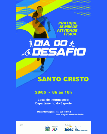 <p>DIA DO DESAFIO</p>