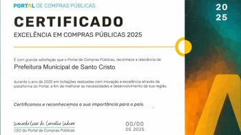 <p>Santo Cristo consolida posi&ccedil;&atilde;o de destaque nacional</p>