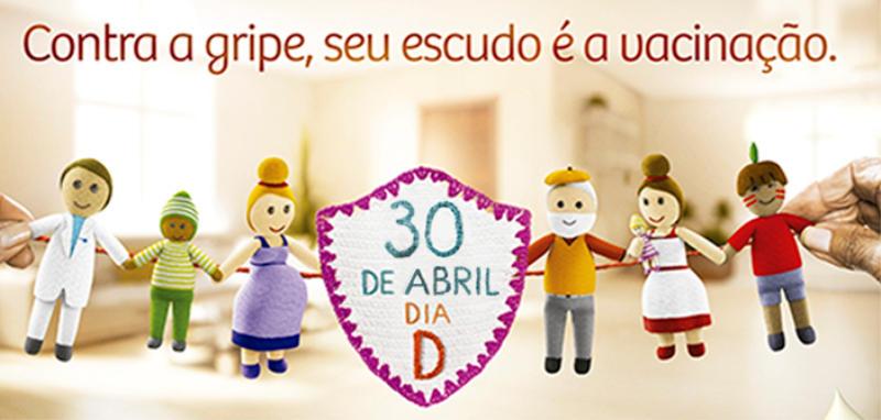 Vacinação importante contra a gripe inicia segunda-feira
