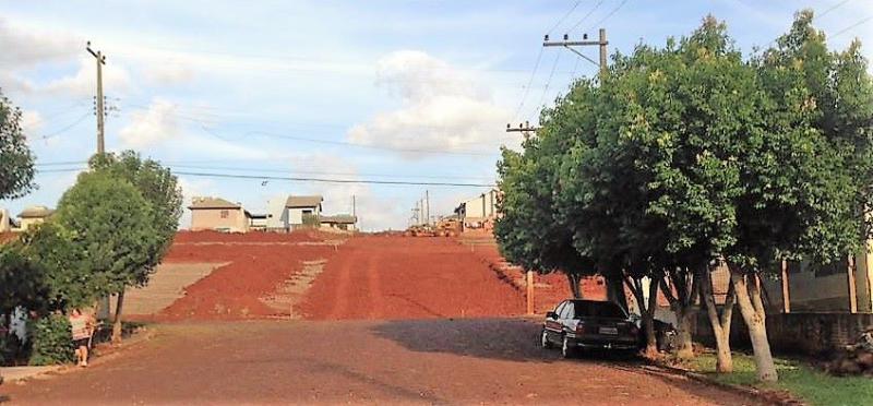 ABERTURA DE RUAS NA VILA KLERING