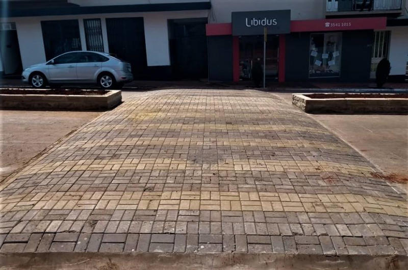 CONSTRUÇÃO FAIXA ELEVADA