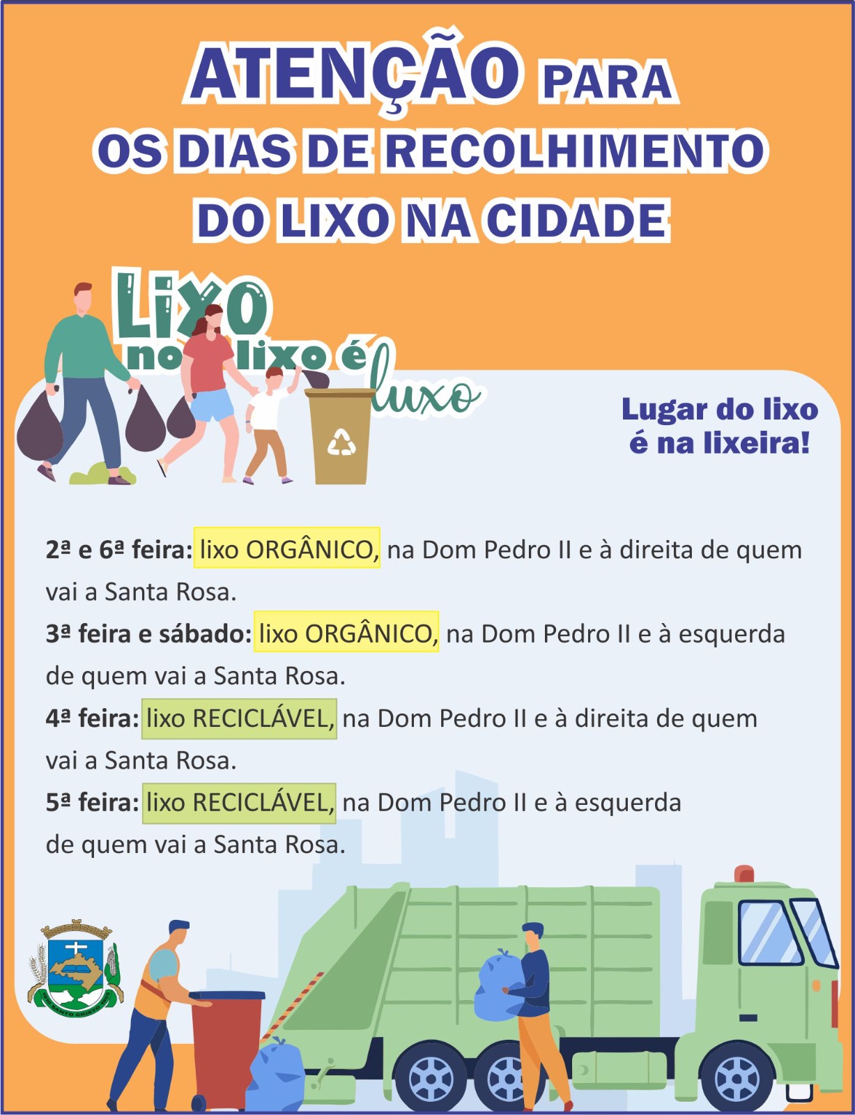 RECOLHIMENTO DE LIXO