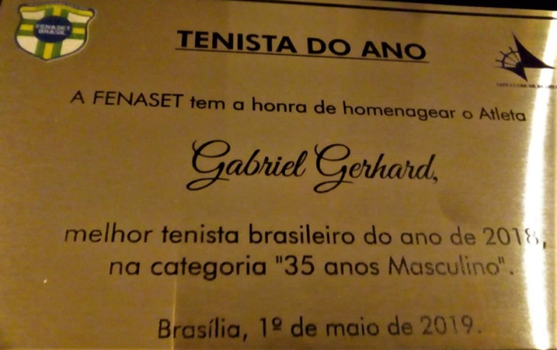 MELHOR TENISTA BRASILEIRO