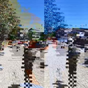 <p>Prefeito acompanha obras em andamento</p>