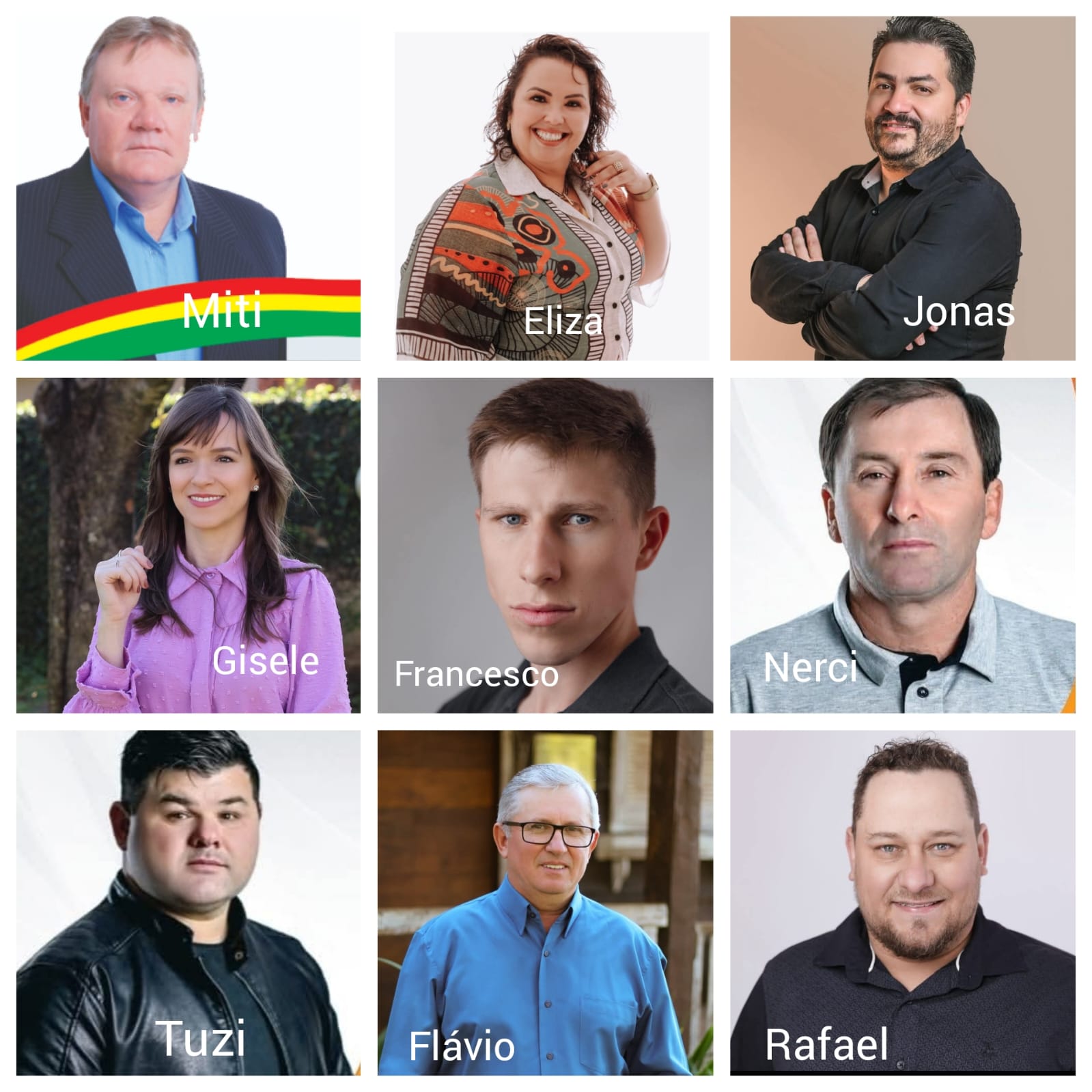 VEREADORES 16ª LEGISLATURA 2025