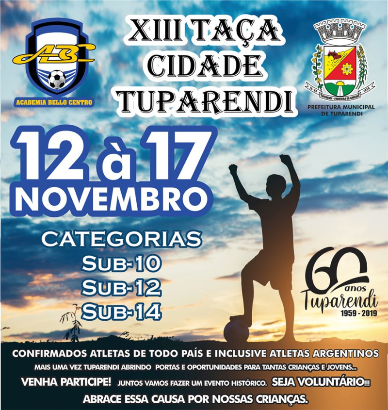 XIII TAÇA CIDADE DE TUPARENDI