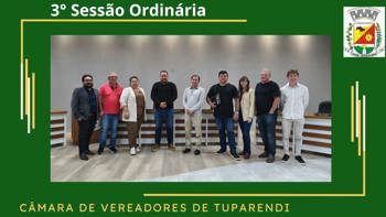 <p>3&ordf; SESS&Atilde;O ORDIN&Aacute;RIA</p>