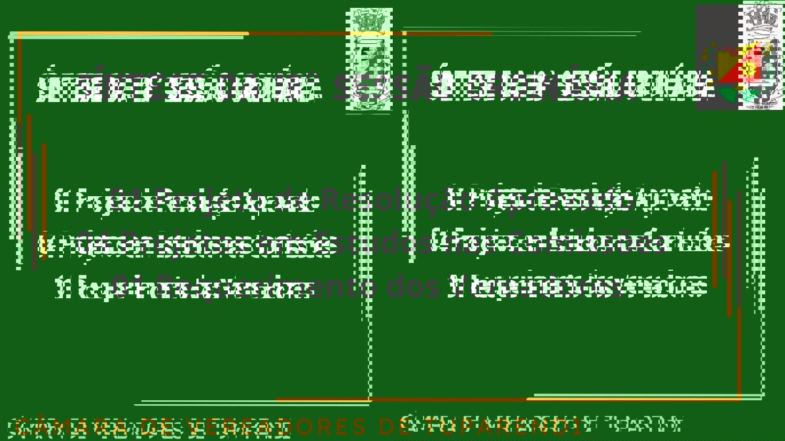 <p>S&Iacute;NTESE DA 18&ordf; SESS&Atilde;O ORDIN&Aacute;RIA</p>