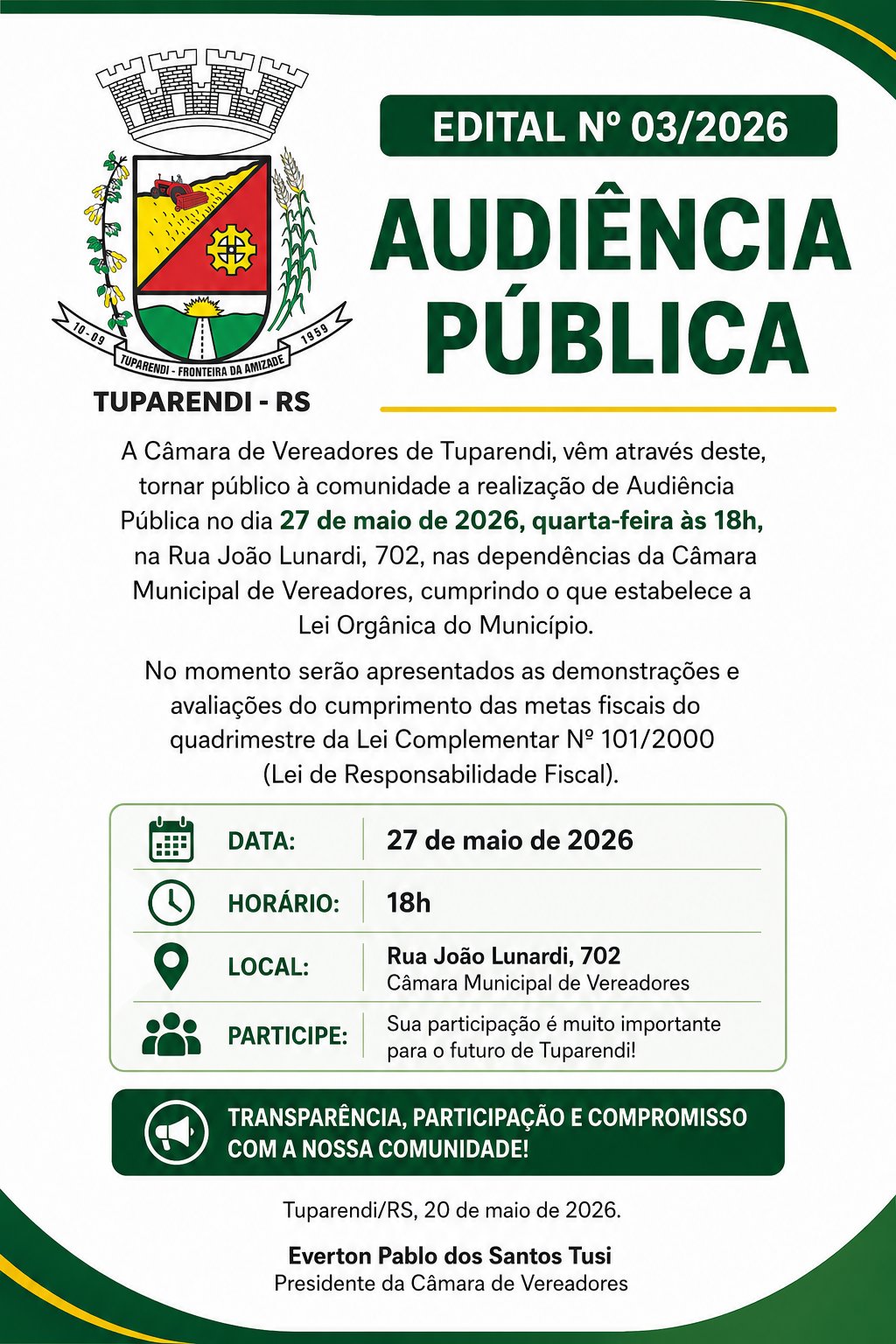 Audiência Pública