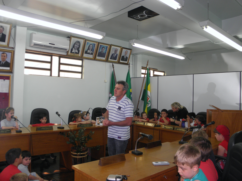 VISITA DOS ALUNOS