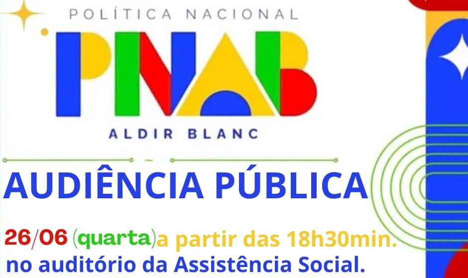 <div dir="auto">VEM AI, LEI ALDIR BLANC 2</div>
<div dir="auto">&nbsp;</div>