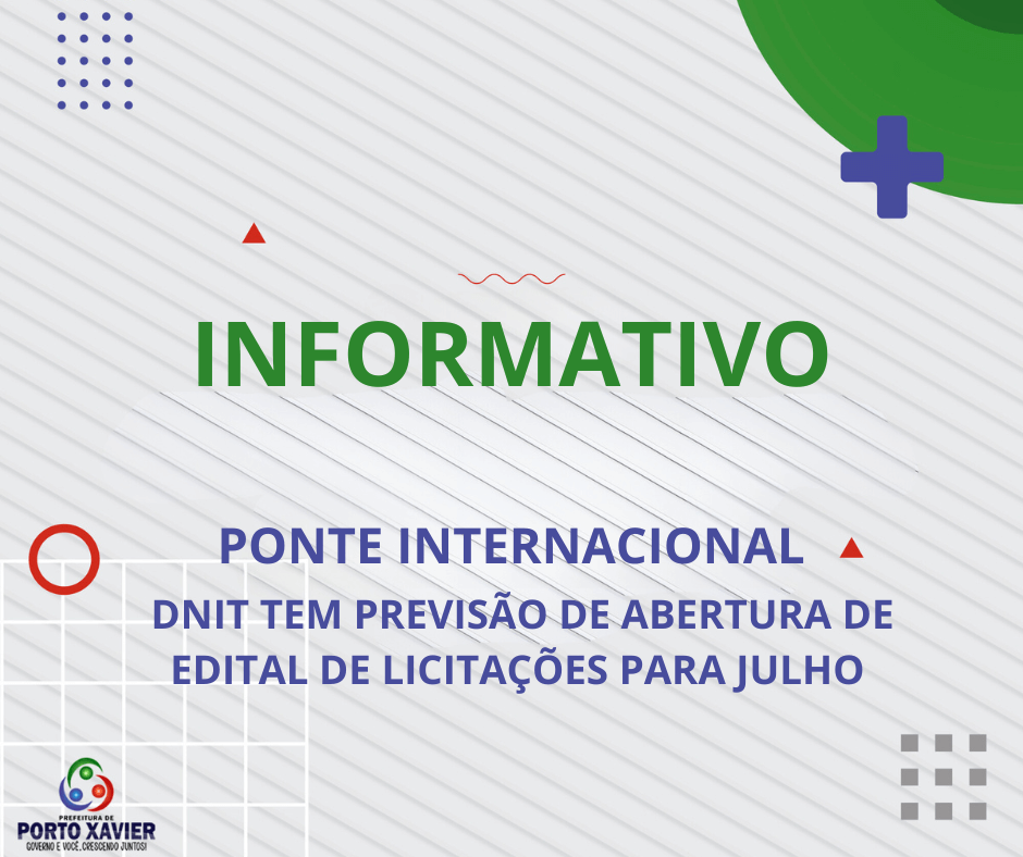 <p>DNIT TEM PEVIS&Atilde;O DE ABERTURA DE EDITAL PARA JULHO - NOVA LEI FRONTEIRI&Ccedil;A&nbsp;</p>