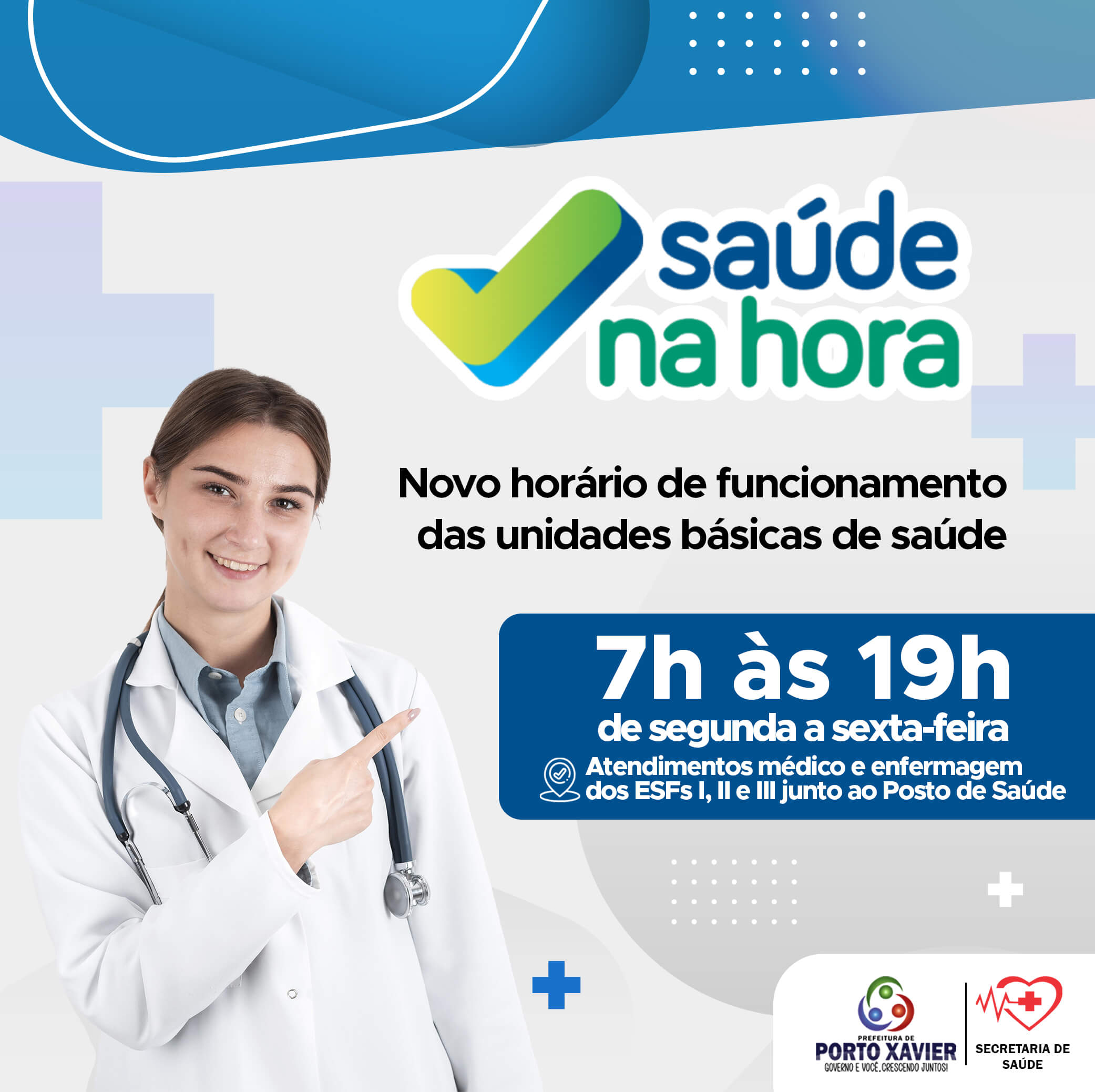 MUNICÍPIO ADERE AO PROGRAMA SAÚDE NA HORA