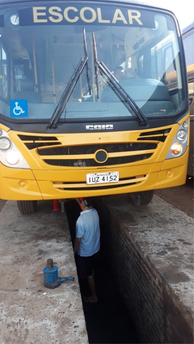 VISTORIA NO TRANSPORTE ESCOLAR