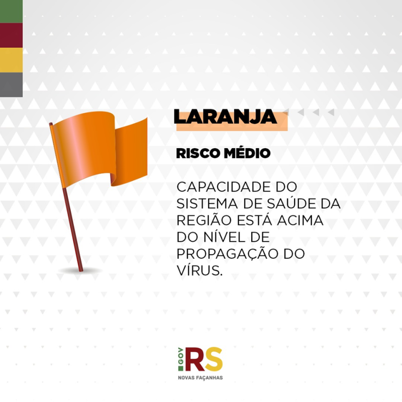 PORTO XAVIER - BANDEIRA LARANJA