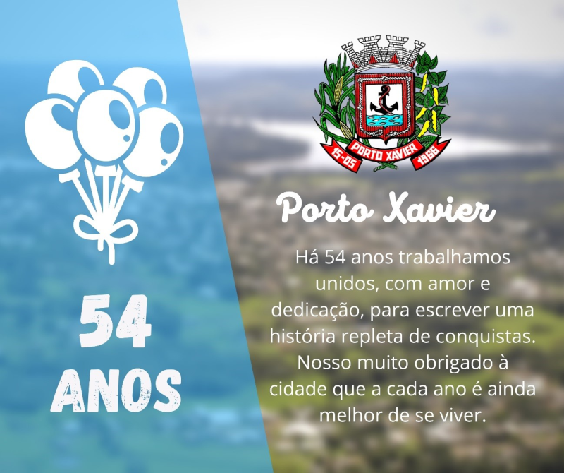 PORTO XAVIER: 54 ANOS DE HISTÓRIA