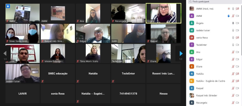 SECRETÁRIA DE EDUCAÇÃO PARTICIPA DE VIDEOCONFERÊNCIA