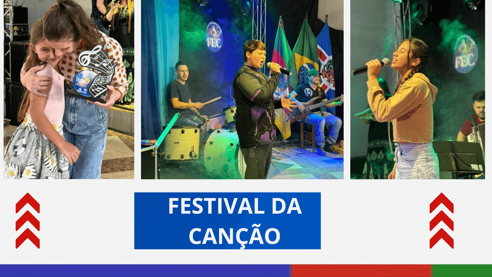 <p>1&ordm; FEC (Festival Estudantil da Can&ccedil;&atilde;o)</p>
<p>&nbsp;</p>