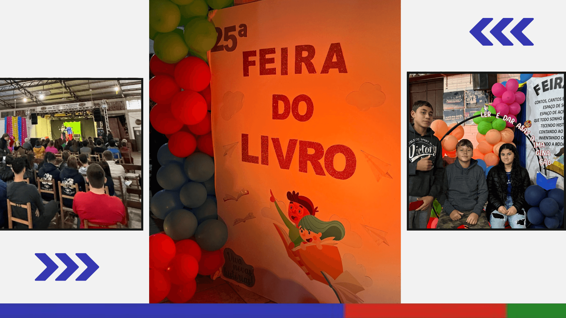 <p>FEIRA DO LIVRO!</p>