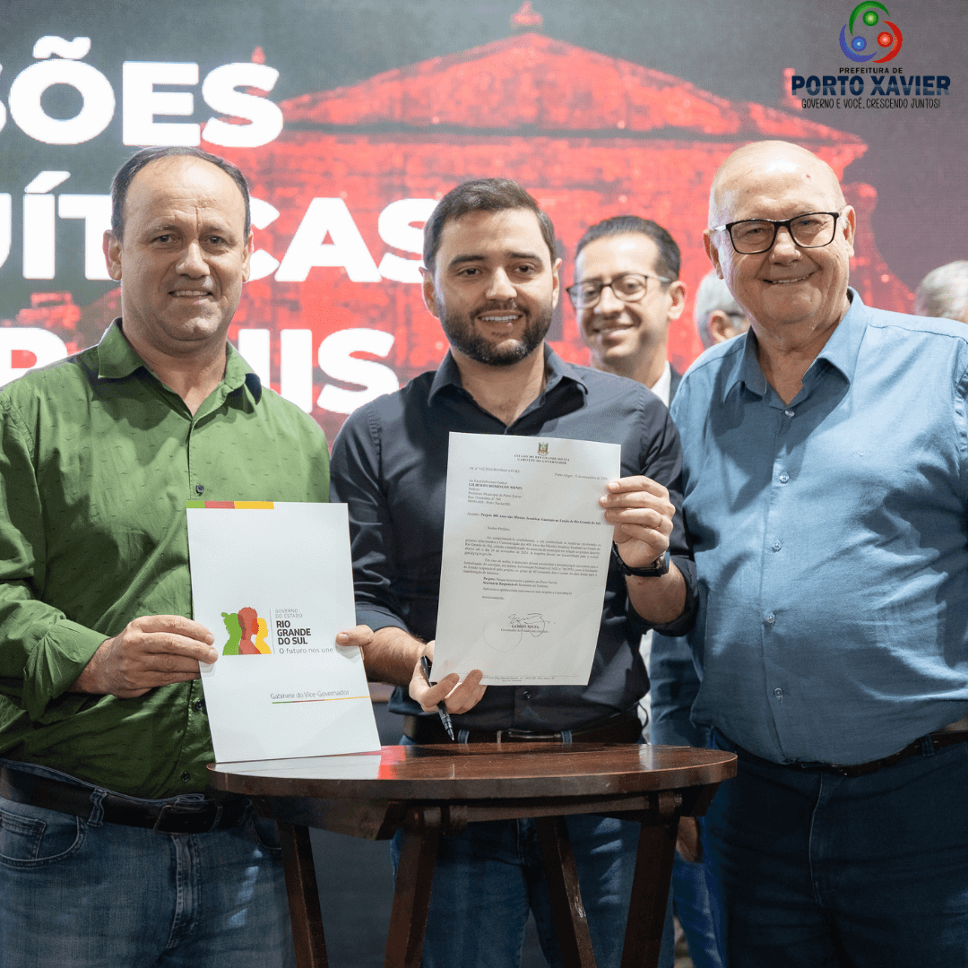 <p>MUNIC&Iacute;PIO &Eacute; COMTEMPLADO COM&nbsp;R$ 2.100.000,00 PARA O DESENVOLVIMENTO DO PROJETO "P&Oacute;RTICO E PARQUE MISSIONEIRO"</p>