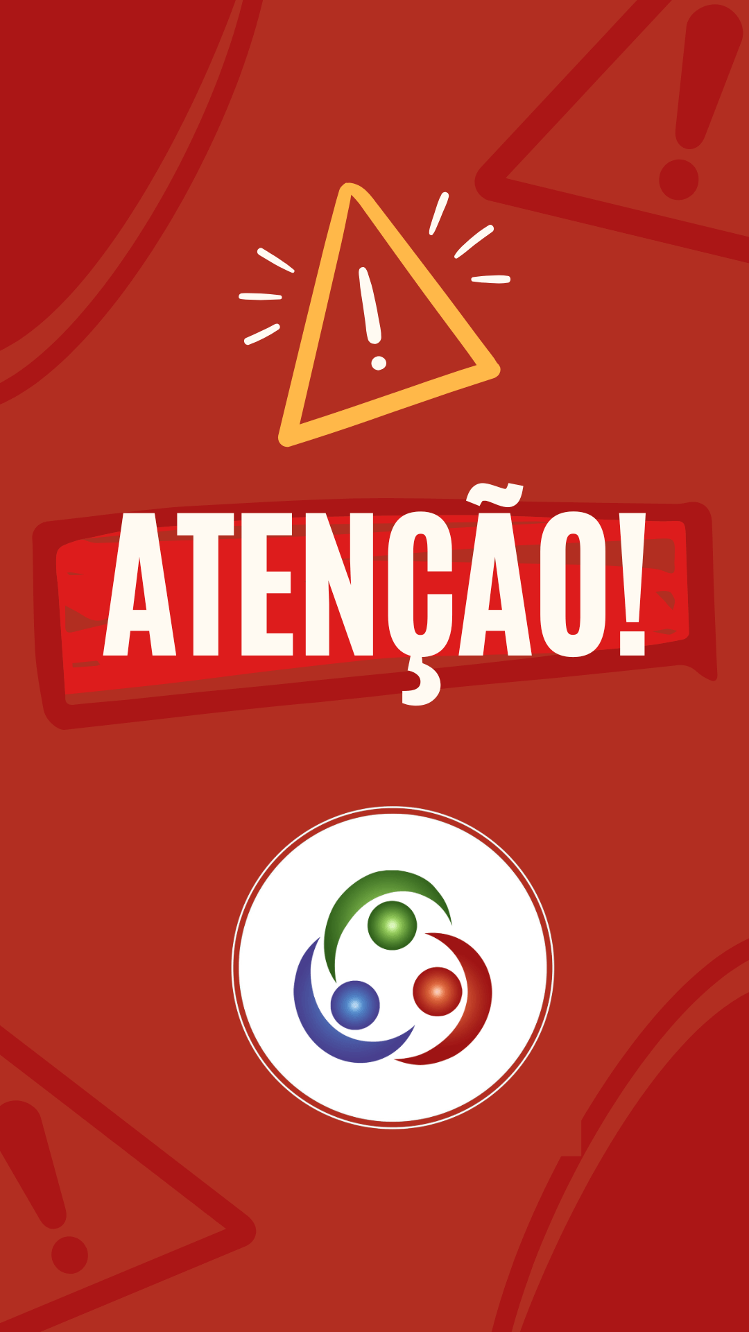 <p>Aten&ccedil;&atilde;o, popula&ccedil;&atilde;o!</p>