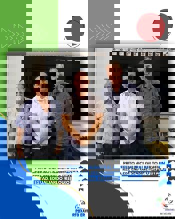 <p>PREFEITO MUNICIPAL GILBERTO MENIN RECEBE EM SEU GABINETE A VISITA DO DEPUTADO ESTADUAL EDUARDO LOUREIRO</p>