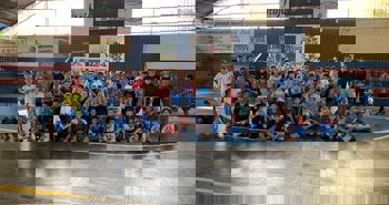 <p>ENTREGA DOS KITS ESPORTIVOS</p>