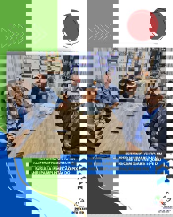 <p>Prefeito Municipal Gilberto Menin&nbsp;recebeu em seu gabinete a equipe do Banrisul.</p>