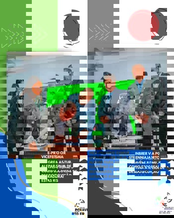 <p>ASSINATURA DE CONV&Ecirc;NIO COM O ESTADO</p>