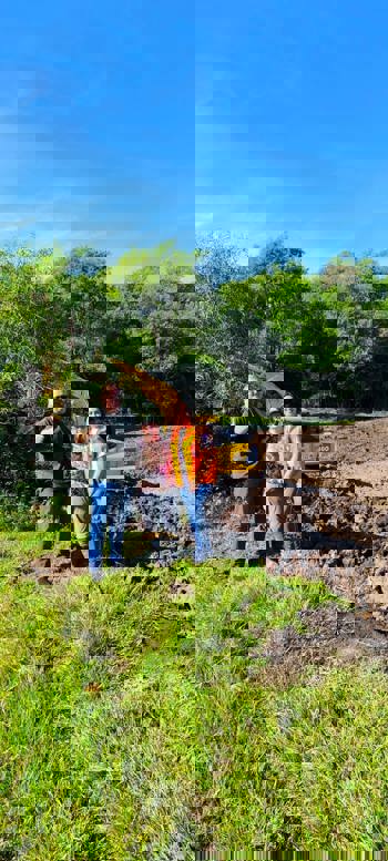 <p>As escava&ccedil;&otilde;es e amplia&ccedil;&otilde;es de a&ccedil;udes e bebedouros seguem a todo vapor!</p>