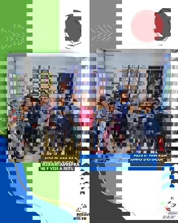 <p>ALUNOS DO 3&ordm; ANO DA ESCOLA IRENE FEIER VISITAM GABINETE</p>