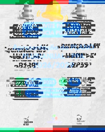 <p>📣 CONVITE PARA AUDI&Ecirc;NCIA P&Uacute;BLICA</p>