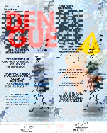 <p>Mesmo no inverno, a dengue n&atilde;o tira f&eacute;rias!&nbsp;</p>