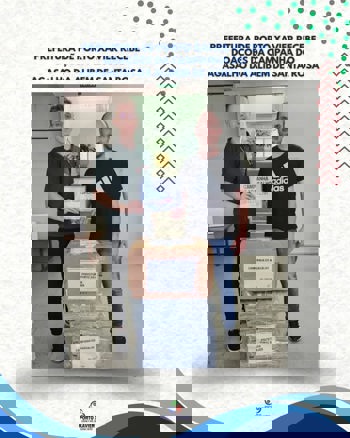 <p>Prefeitura de Porto Xavier recebe doa&ccedil;&otilde;es da Campanha do Agasalho da Alibem de Santa Rosa</p>