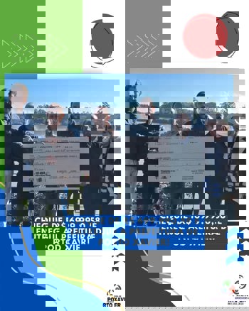 <p>CHEQUE DE R$ 699.990,58 &Eacute; ENTREGUE &Agrave; PREFEITURA DE PORTO XAVIER!</p>