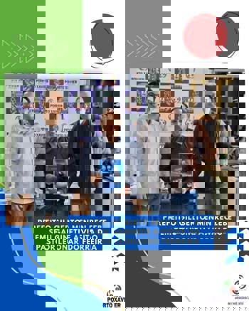 <p>PREFEITO GILBERTO MENIN RECEBE EM SEU GABINETE A VISITA DO PASTOR LEONARDO FERREIRA</p>