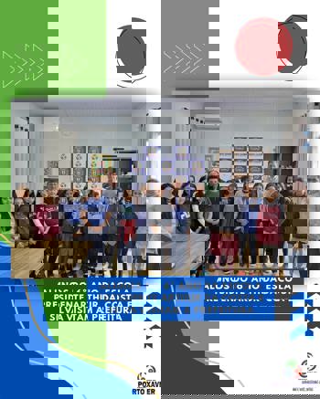 <p>ALUNOS DO 6&ordm; ANO DA ESCOLA PRESIDENTE ARTHUR DA COSTA E SILVA VISITAM A PREFEITURA</p>