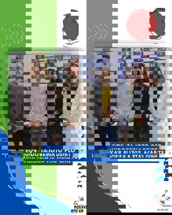 <p>EQUIPE DO TABELIONATO DE PORTO XAVIER VISITA O GABINETE</p>