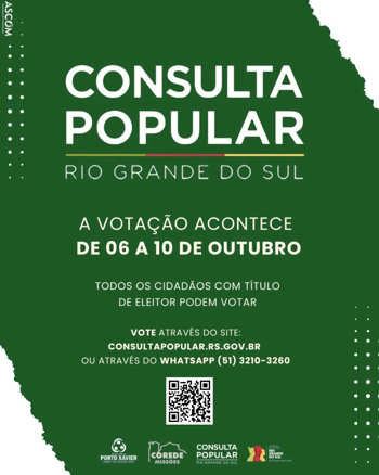 <p>CONSULTA POPULAR 2025 - O SEU VOTO &Eacute; IMPORTANTE</p>