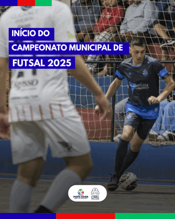 <p>IN&Iacute;CIO DO CAMPEONATO MUNICIPAL DE FUTSAL 2025</p>