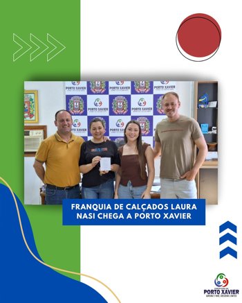 <p>FRANQUIA DE CAL&Ccedil;ADOS LAURA NASI CHEGA A PORTO XAVIER</p>