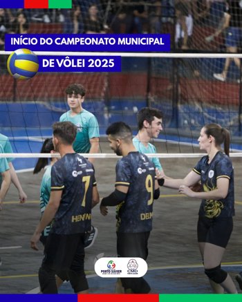 <p>🏐 IN&Iacute;CIO DO CAMPEONATO MUNICIPAL DE V&Ocirc;LEI 2025 🏐</p>