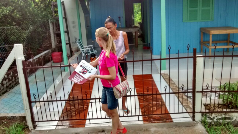 Dia D contra o Aedes em Porto Xavier foi realizado com sucesso