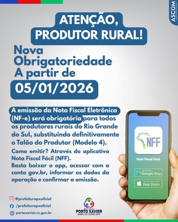 <p>ATEN&Ccedil;&Atilde;O, PRODUTOR RURAL!</p>