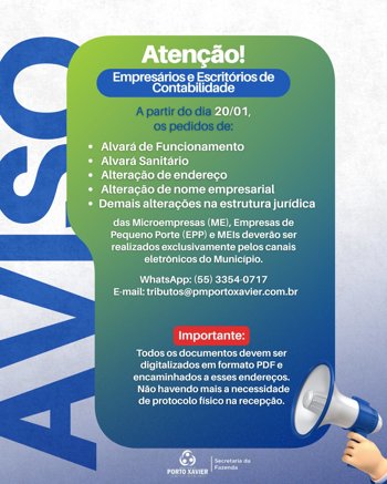 <p>ATEN&Ccedil;&Atilde;O, EMPRES&Aacute;RIOS E ESCRIT&Oacute;RIOS DE CONTABILIDADE!</p>