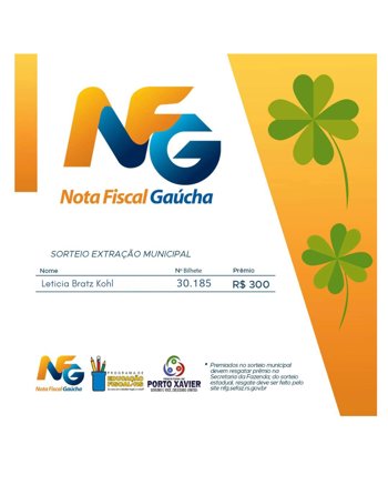 REALIZADO SORTEIO NOTA FISCAL GA&Uacute;CHA DO M&Ecirc;S DE ABRIL DE 2026