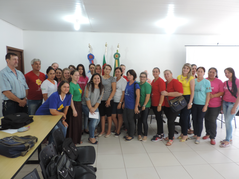 REUNIÃO COM AGENTES COMUNITÁRIOS DE SAÚDE