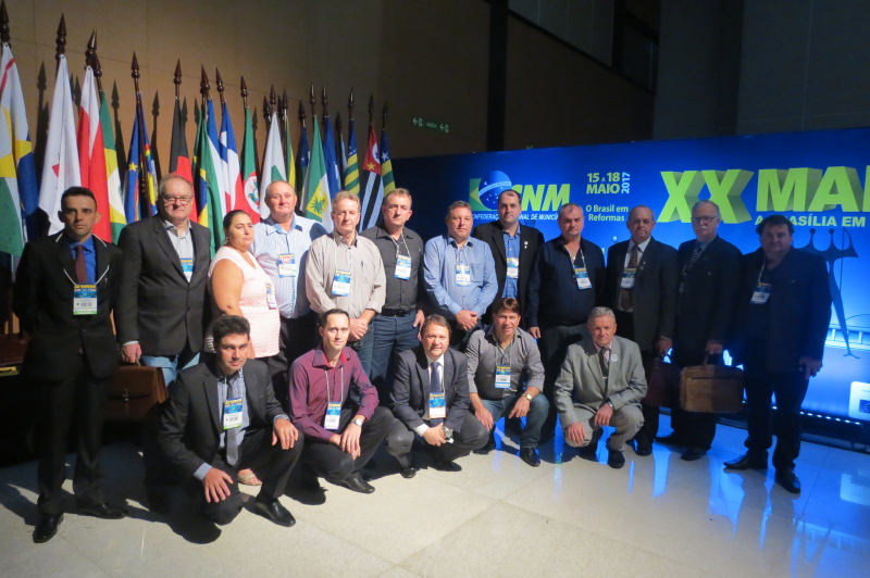 Novas conquistas na XX Marcha Municipalista à Brasília