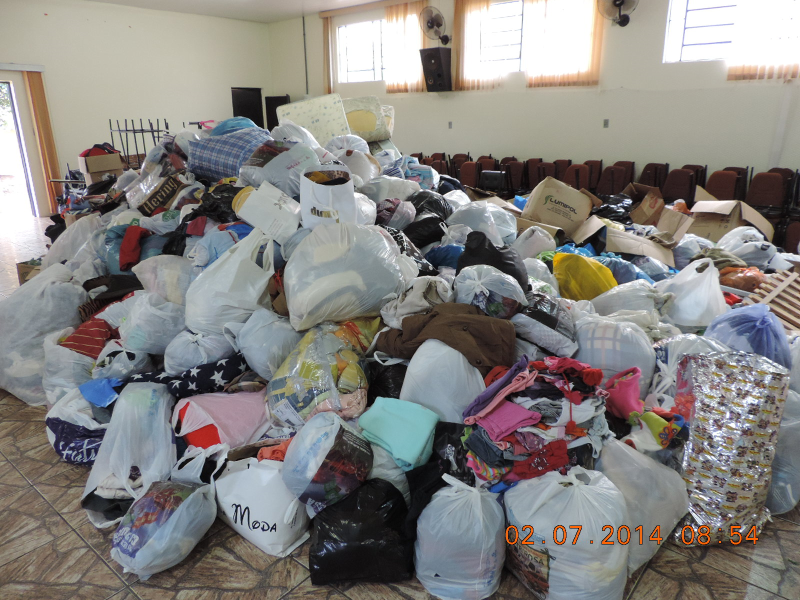 Distribuição de Agasalhos reinicia na segunda-feira