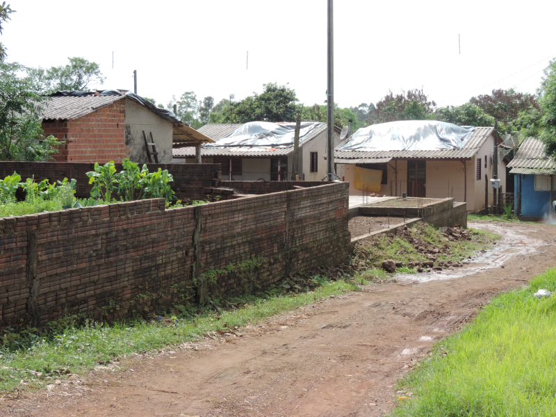 TEMPORAL COM GRANIZO ASSUSTA MORADORES DE PORTO XAVIER